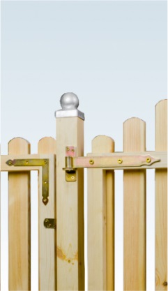 Beschlag für Gartentor