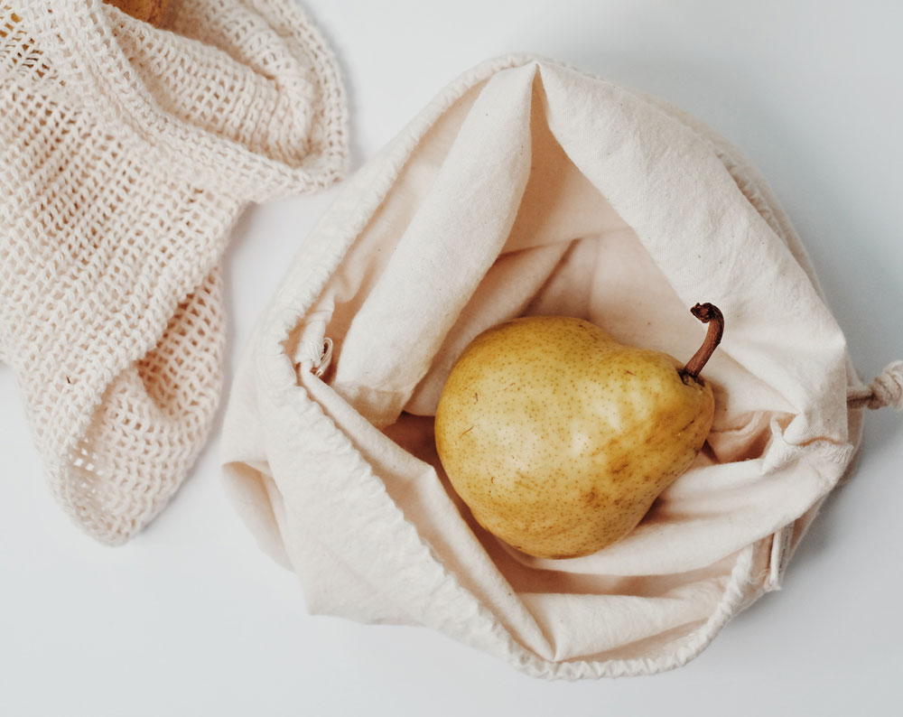 Nachhaltig wohnen - Stoffbeutel statt Plastiktaschen