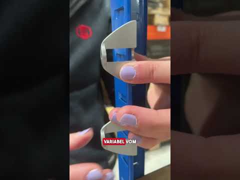 Gedotec Faltschiebetür-Befestigung Falttürgriff-Adapter, für Türdicke 20 mm