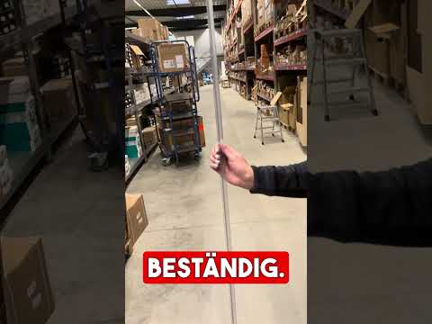 Häfele Sockelprofil CLEAR aus PVC mit Dichtungslippe, Plattendicke 16 mm - Länge 2000 mm