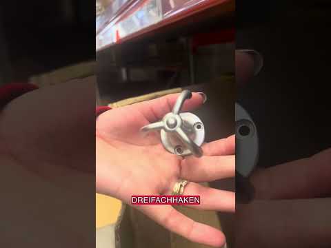 Gedotec appendiabiti in alluminio PEGASI girevole