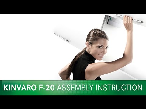 Grass KINVARO F-20 complete set of high-folding fittings for carcass height 520 - 559 mm - 4.6 - 13.8 kg