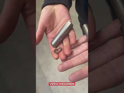 Gedotec Bandrolle aus Edelstahl V4A säurebeständig zum Anschweißen, 60 mm