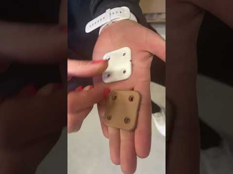 Häfele charnière H1950 sans articulation charnière de caravane plastique blanc ou brun, marron